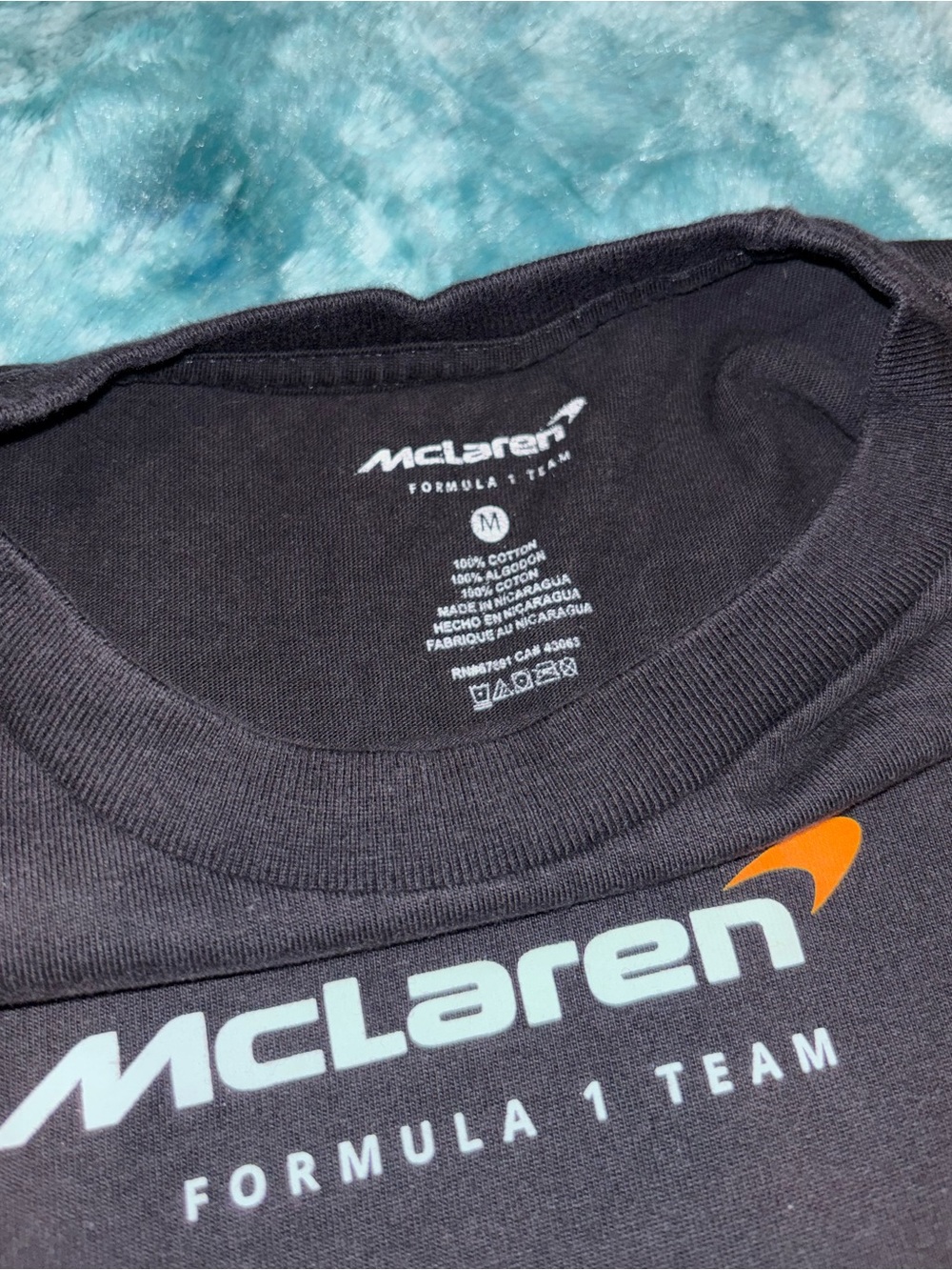 Black McLaren Crewneck T-Shirt - Picture 2 of 3